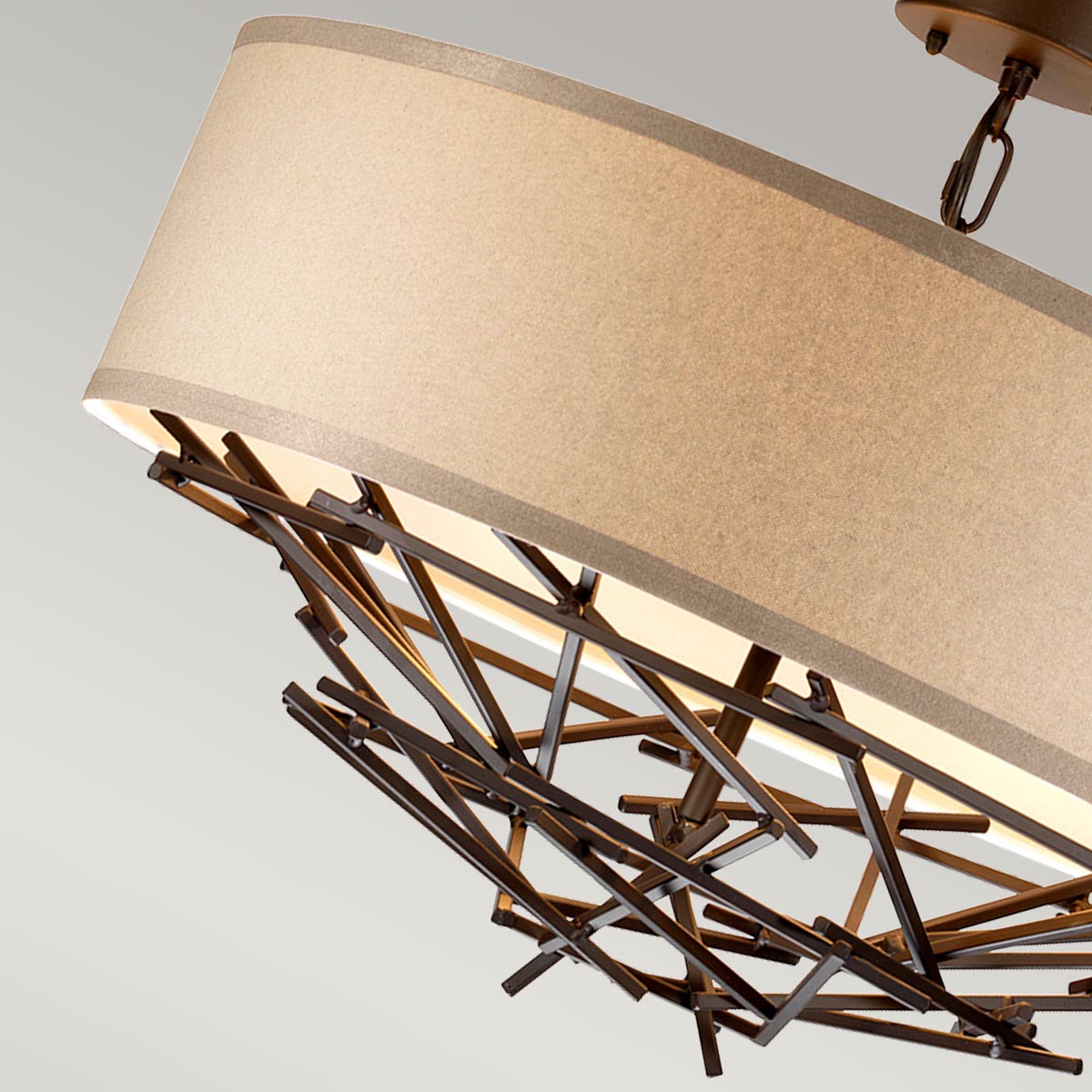 Elstead Lighting Taiko 4 Light Pendant-TAIKO-4P-5024005004851-Beaumonde