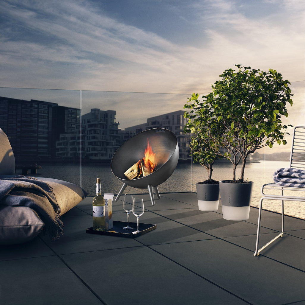 Eva Solo FireGlobe Enamelled Steel Firepit-Beaumonde