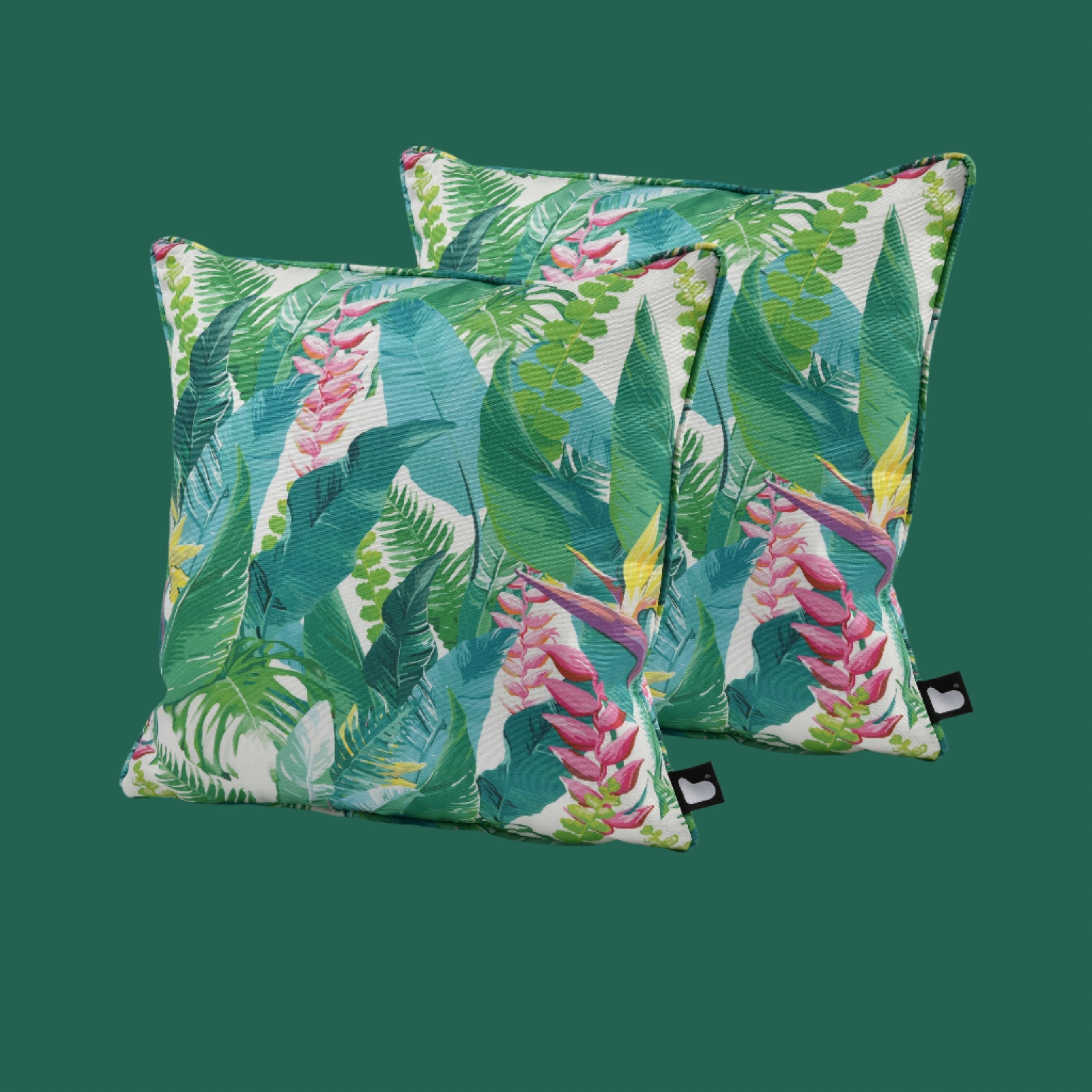 Extreme Lounging B-Cushion Twin Pack Floral Jungle-Beaumonde