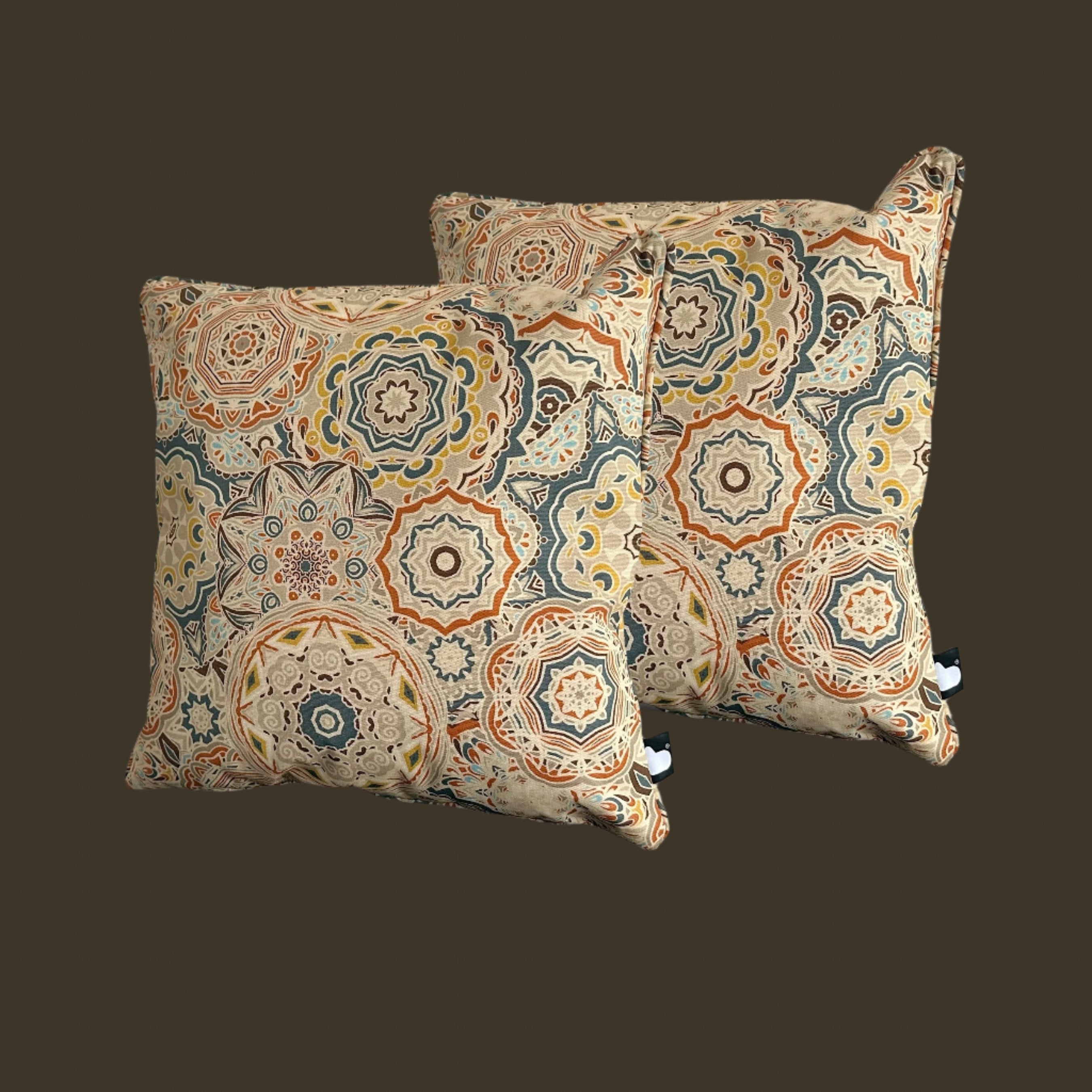 Extreme Lounging B-Cushion Twin Pack Mandala Sand-Beaumonde