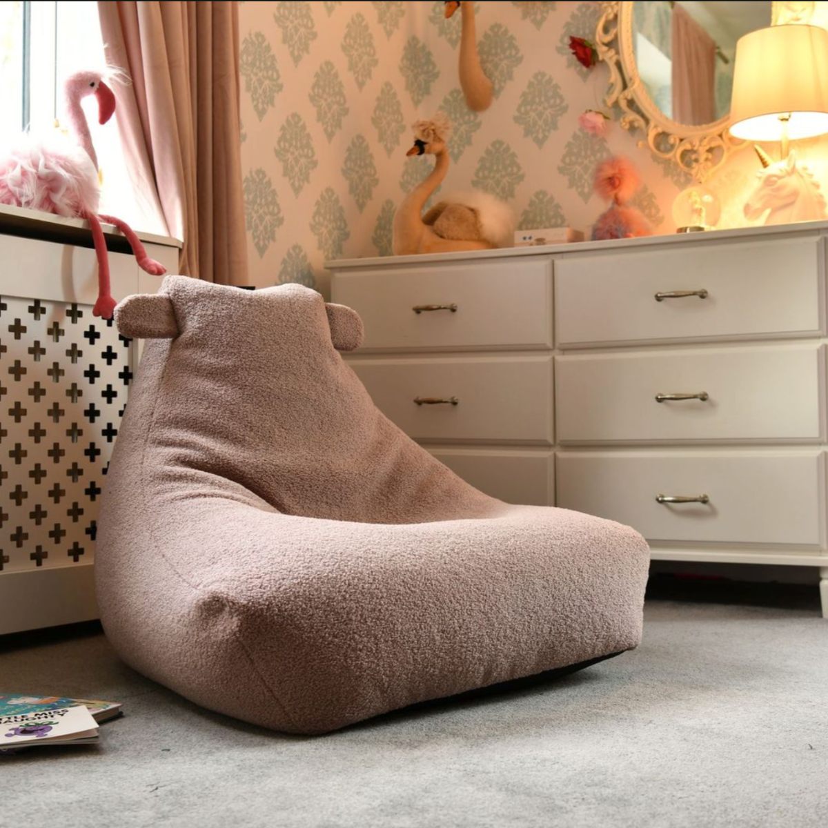 Extreme Lounging Mini B-Bag Bean Bag Chair Teddy-Beaumonde