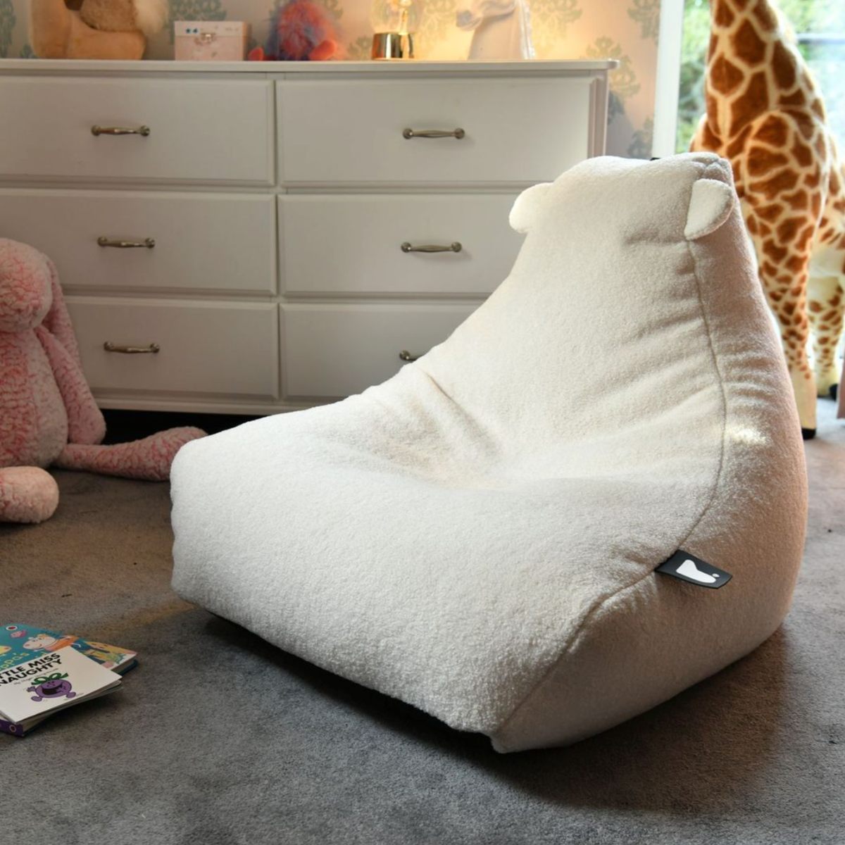 Extreme Lounging Mini B-Bag Bean Bag Chair Teddy-Beaumonde