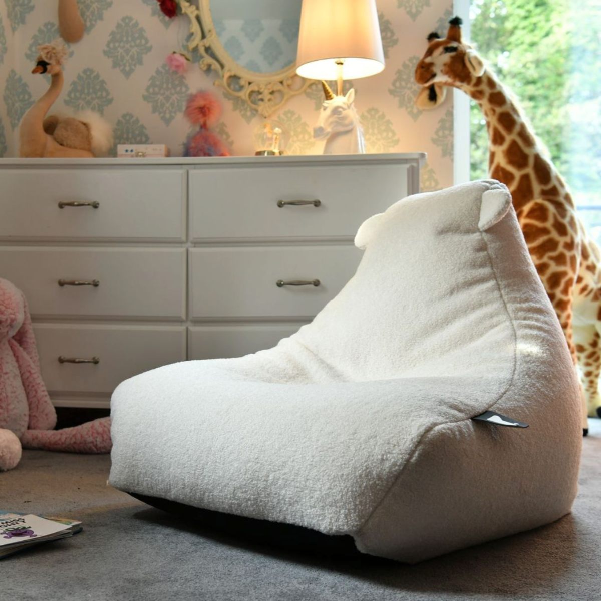 Extreme Lounging Mini B-Bag Bean Bag Chair Teddy-Beaumonde