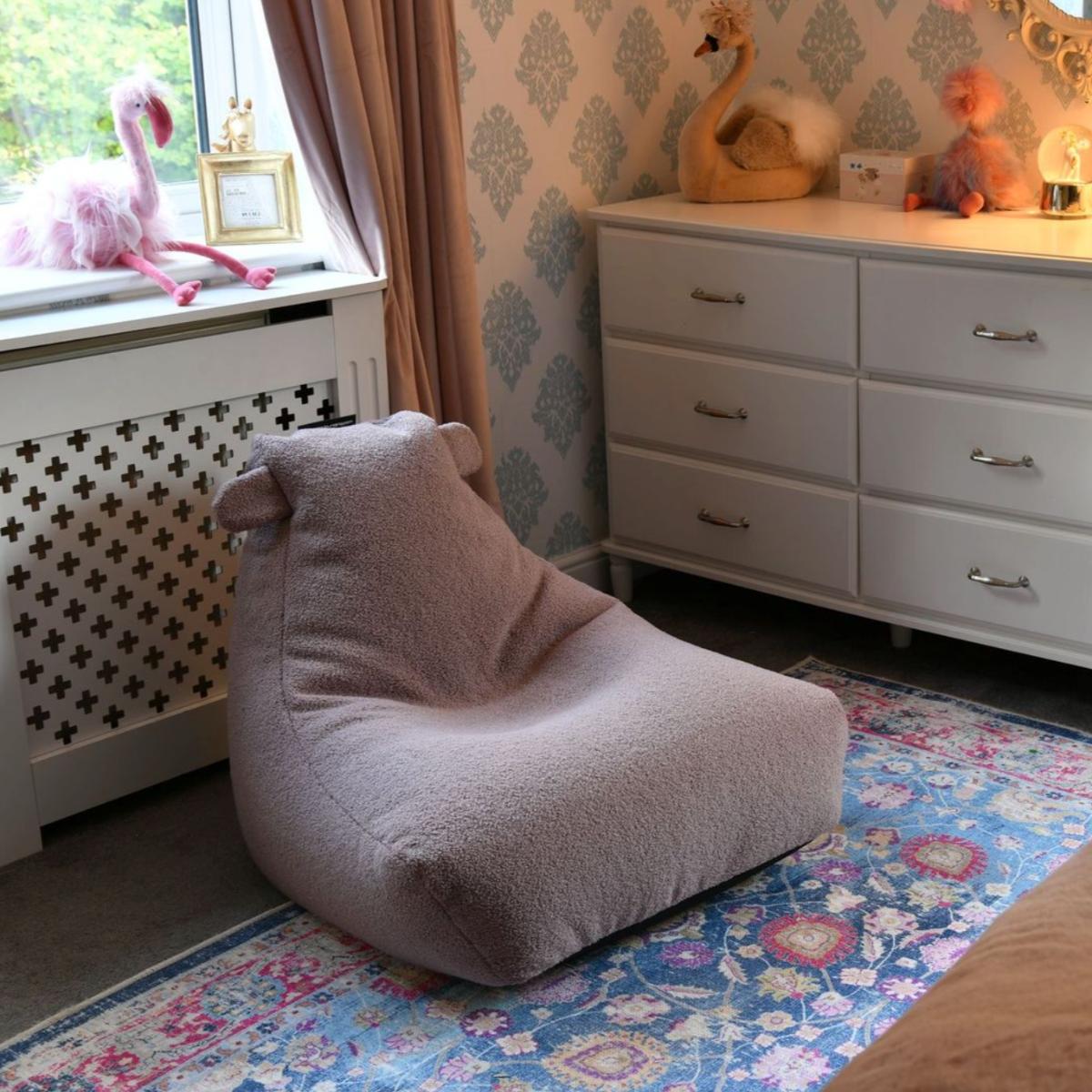 Extreme Lounging Mini B-Bag Bean Bag Chair Teddy-Beaumonde