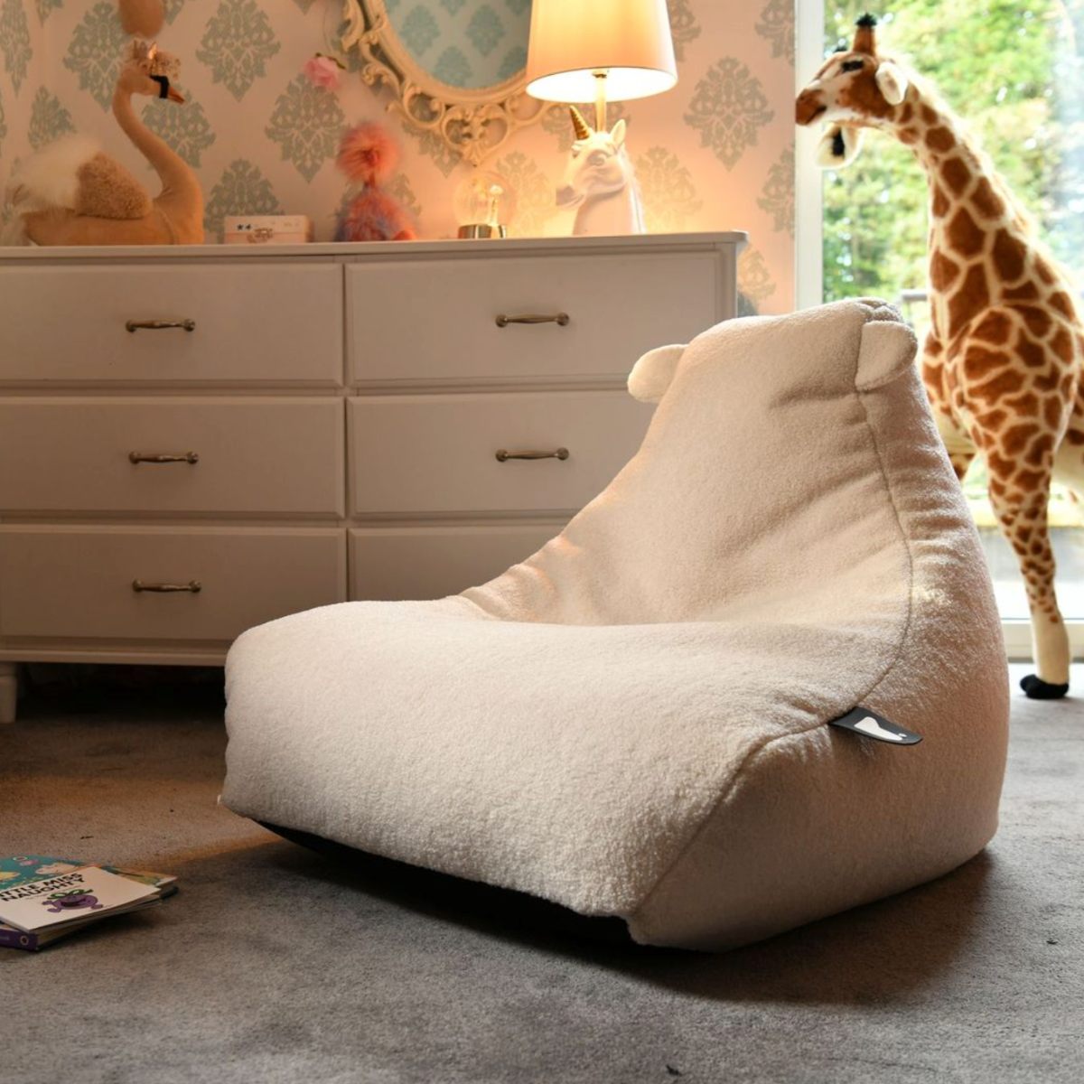 Extreme Lounging Mini B-Bag Bean Bag Chair Teddy-Beaumonde