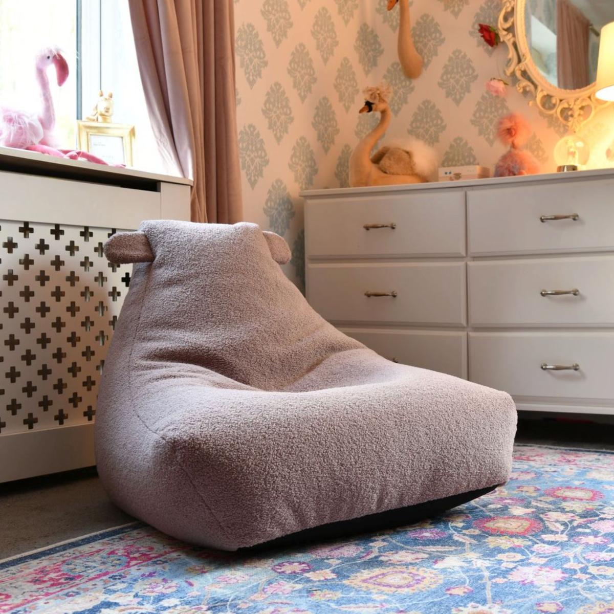 Extreme Lounging Mini B-Bag Bean Bag Chair Teddy-Beaumonde