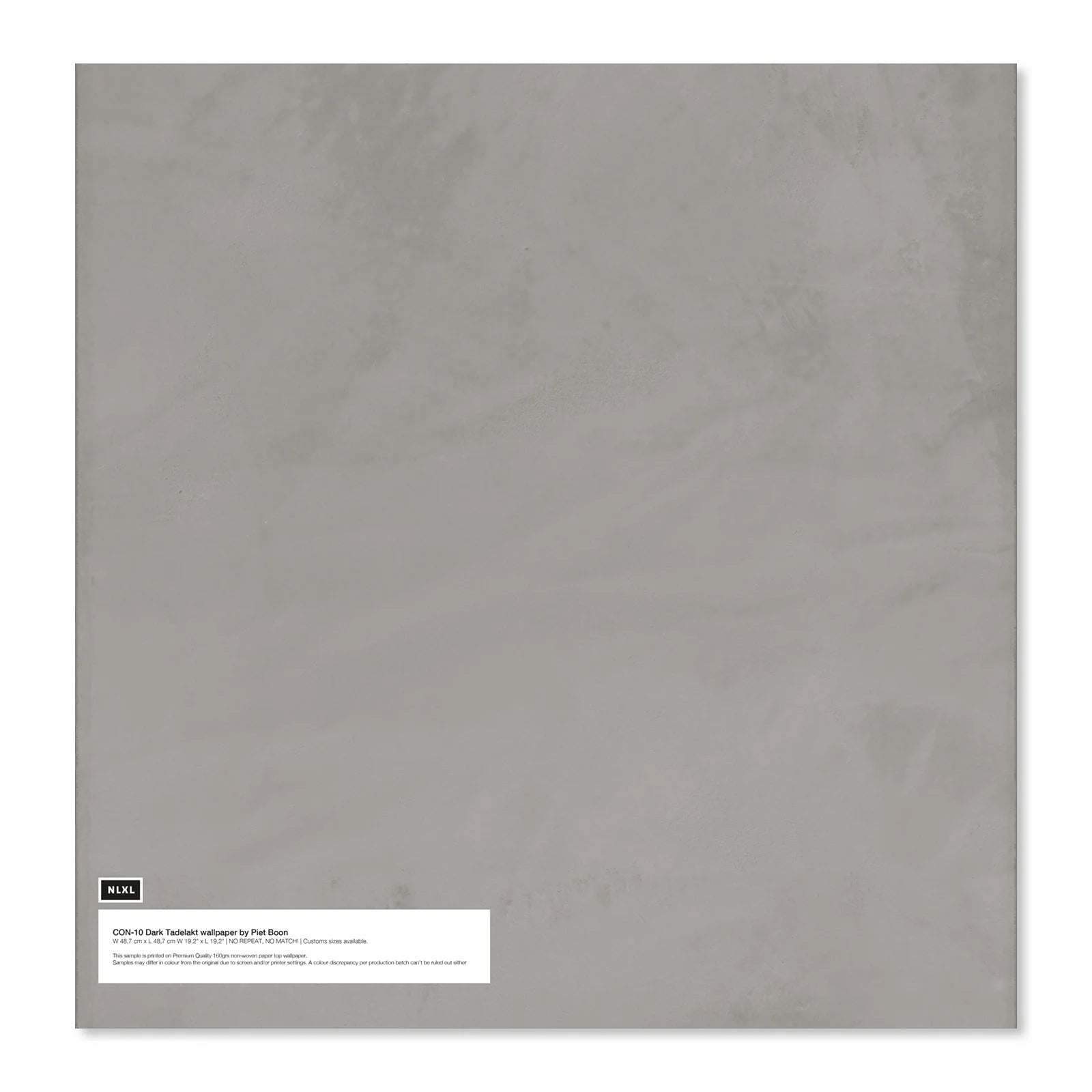 NLXL Polished Concrete Dark Wallpaper-Beaumonde