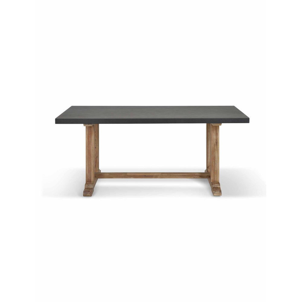 Garden Trading Burcot Rectangular Dining Table Slate Grey-Beaumonde