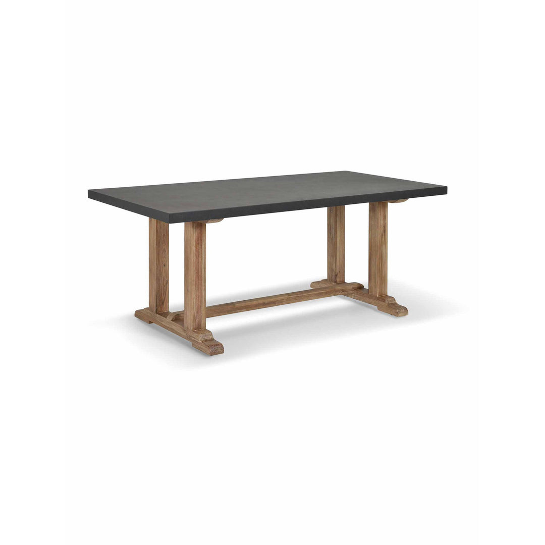 Garden Trading Burcot Rectangular Dining Table Slate Grey-Beaumonde