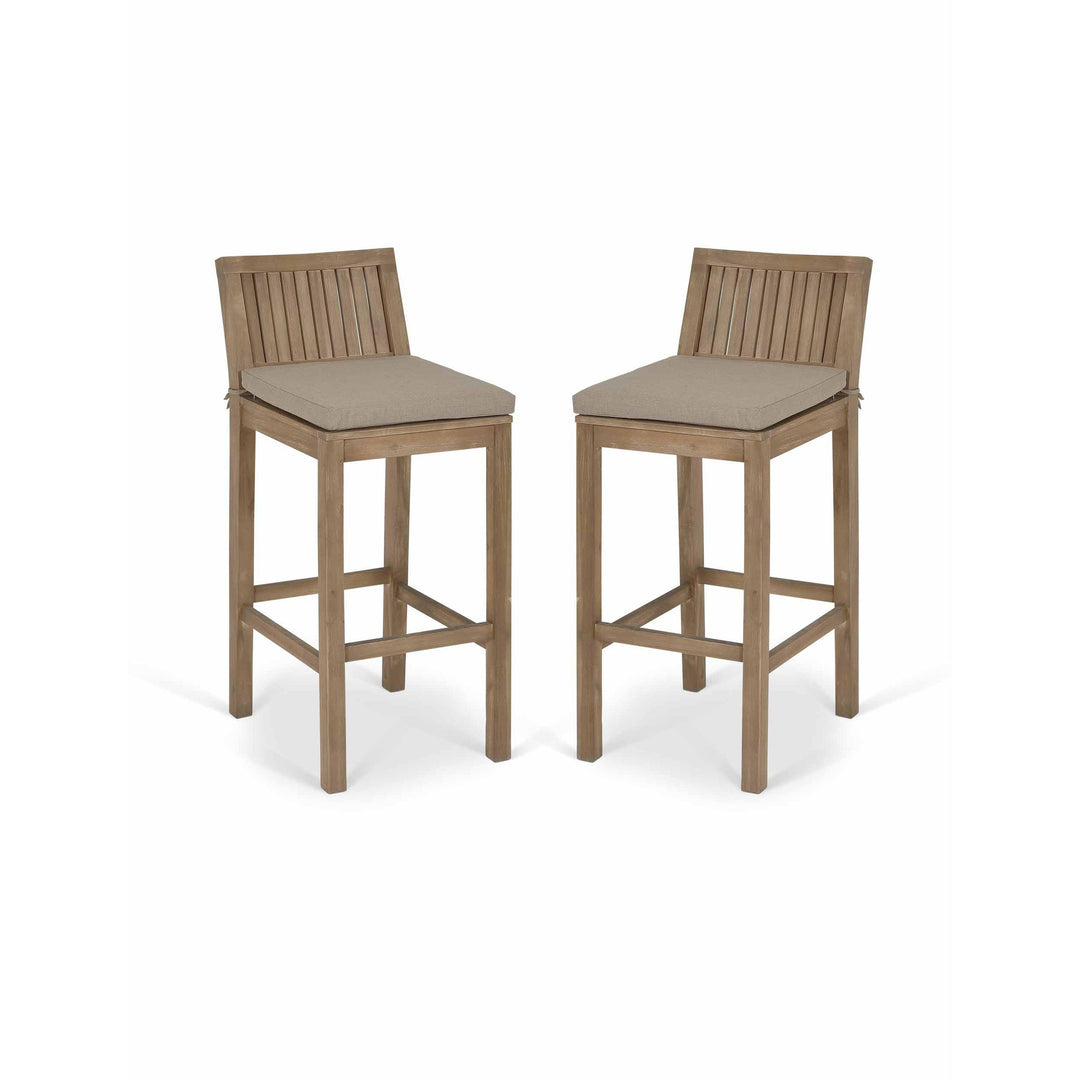 Garden Trading Porthallow Bar Stool Set of 2-Beaumonde