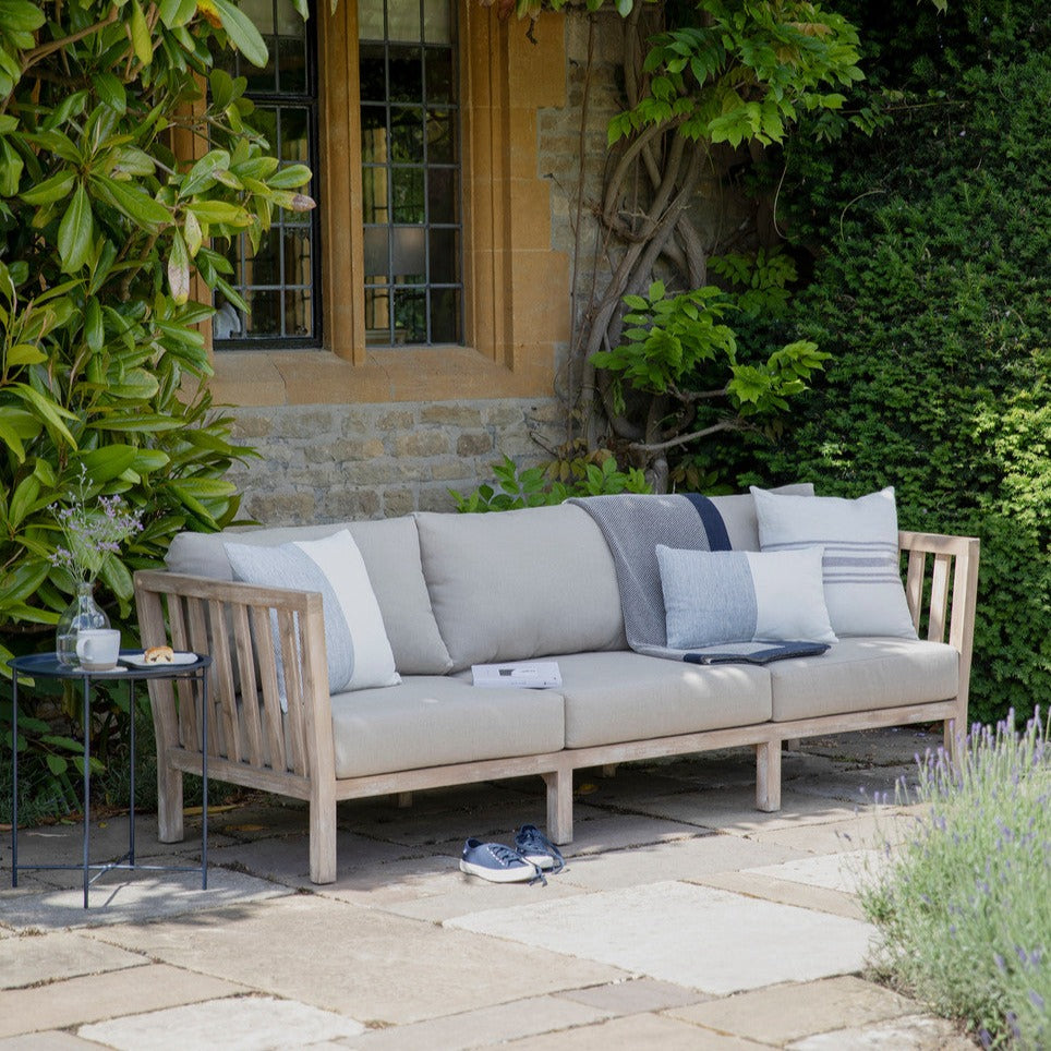 Garden Trading Porthallow Sofa 3 Seater-Beaumonde