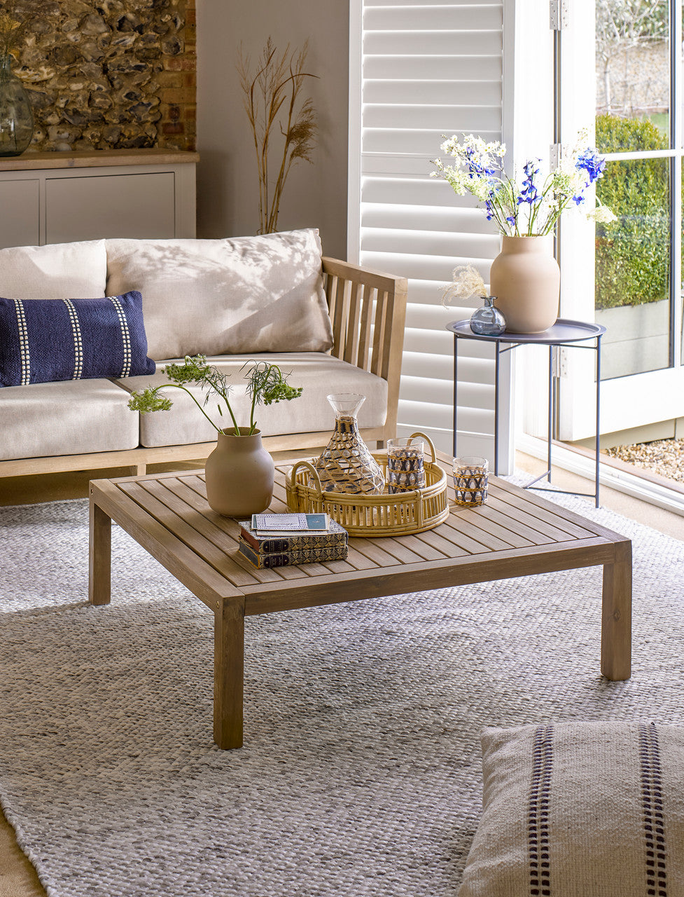 Porthallow Square Coffee Table-Beaumonde
