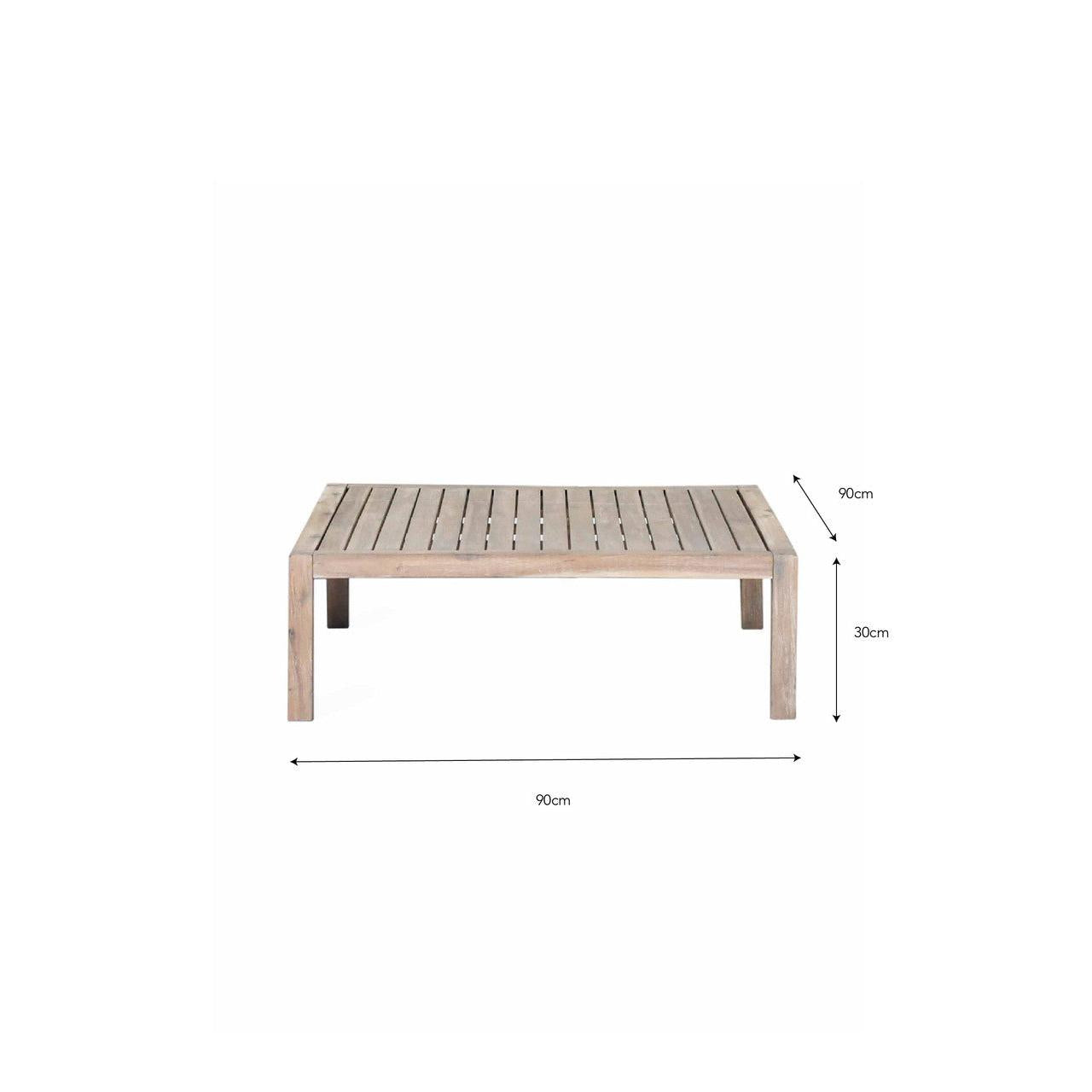 Porthallow Square Coffee Table-Beaumonde