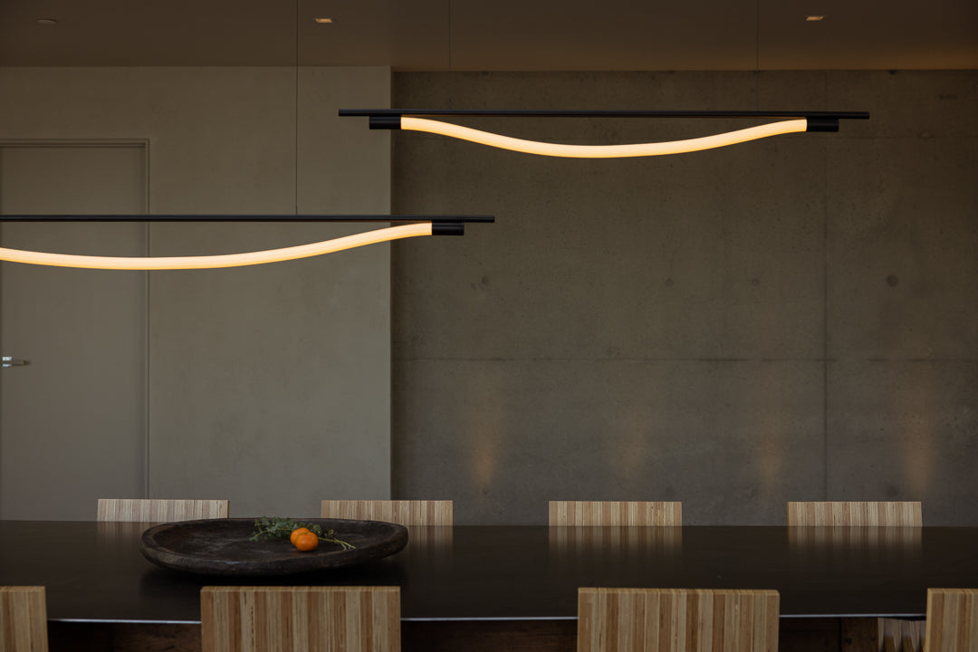 Graypants Levity Bow 160 LED Ceiling Light - Black-Beaumonde