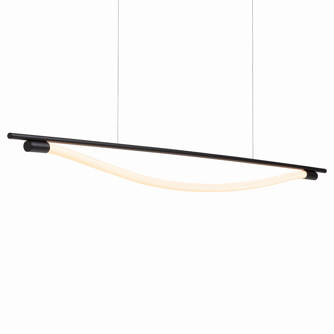 Graypants Levity Bow 160 LED Ceiling Light - Black-Beaumonde
