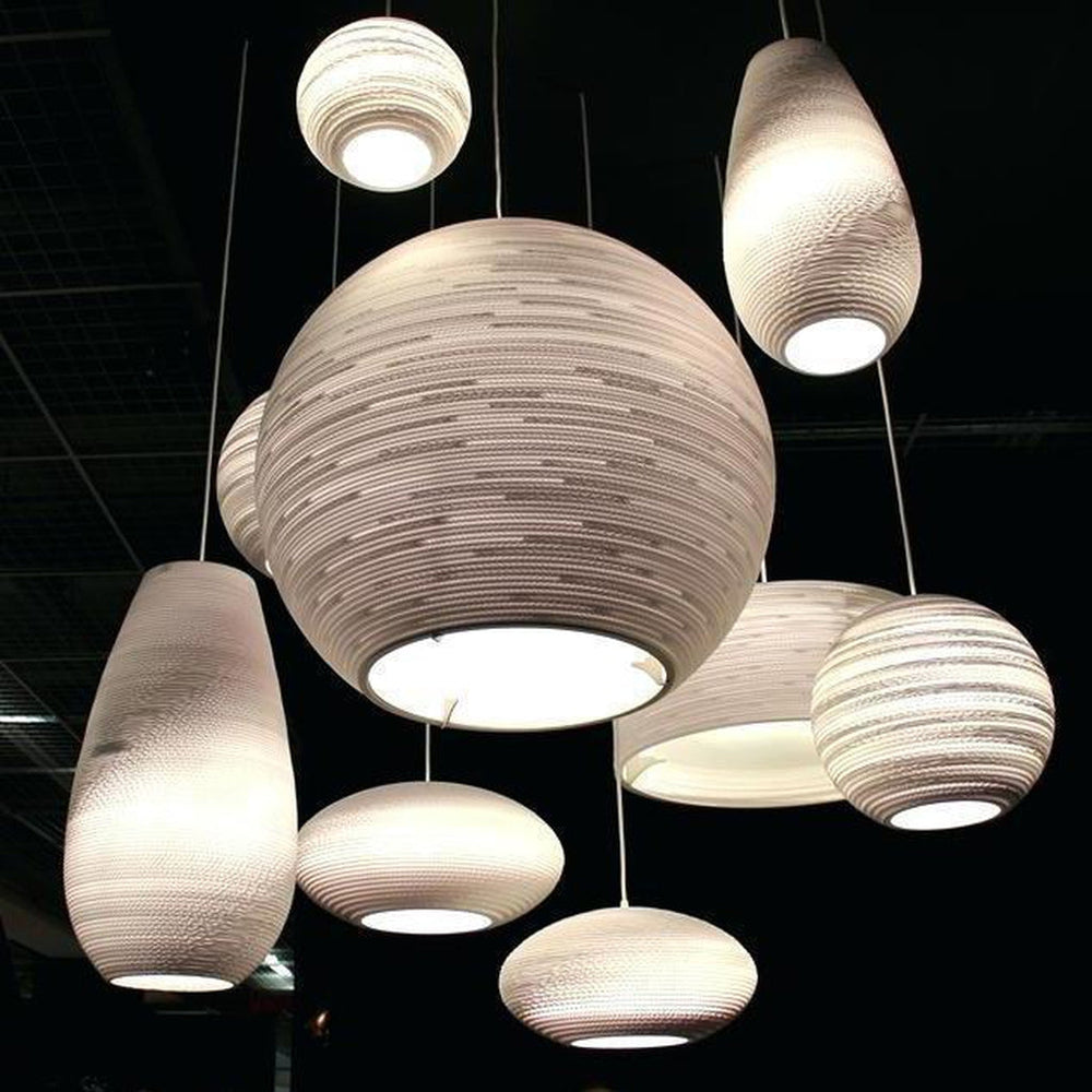 Graypants Scraplights Bell 10 Pendant Lamp White-Beaumonde