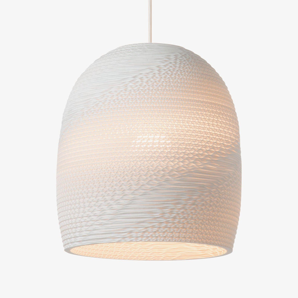 Graypants Scraplights Bell 10 Pendant Lamp White-Beaumonde