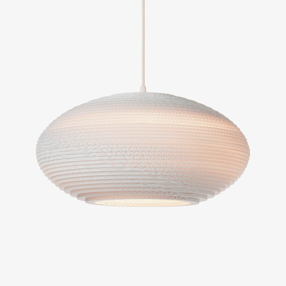 Graypants Scraplights Disc 20 Pendant Lamp - White-Beaumonde