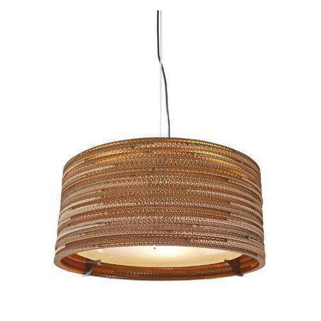 Graypants Scraplights Drum 24 Pendant Lamp - Natural-Beaumonde