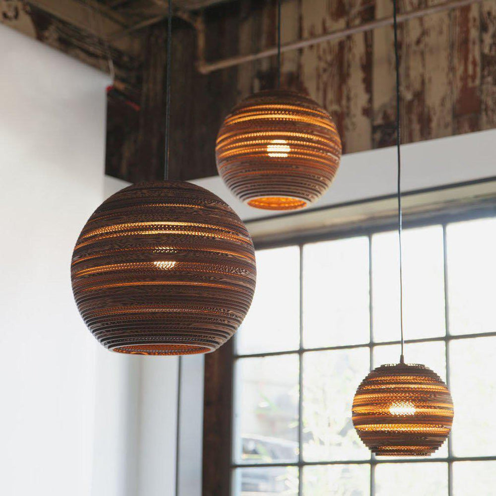 Graypants Scraplights Moon 14 Pendant Lamp - Natural-Beaumonde