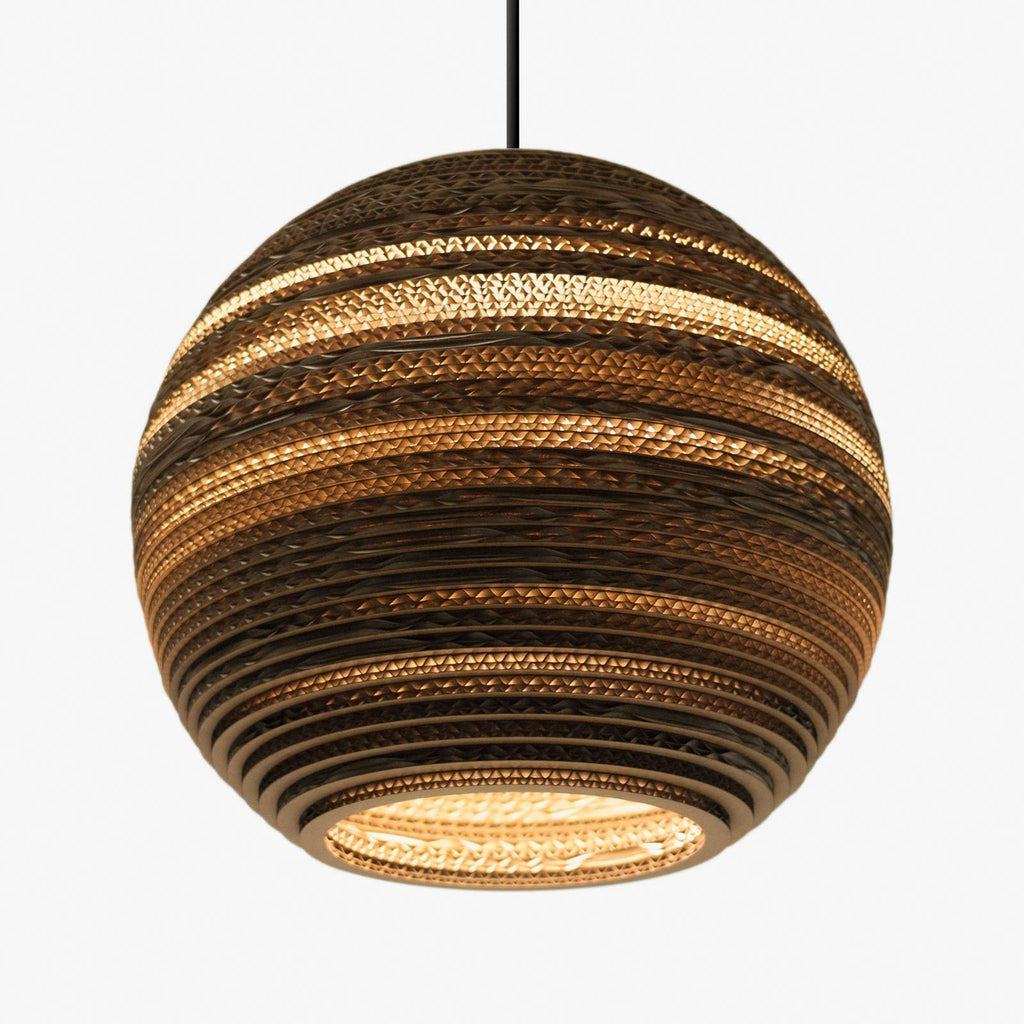 Graypants Scraplights Moon 14 Pendant Lamp - Natural-Beaumonde