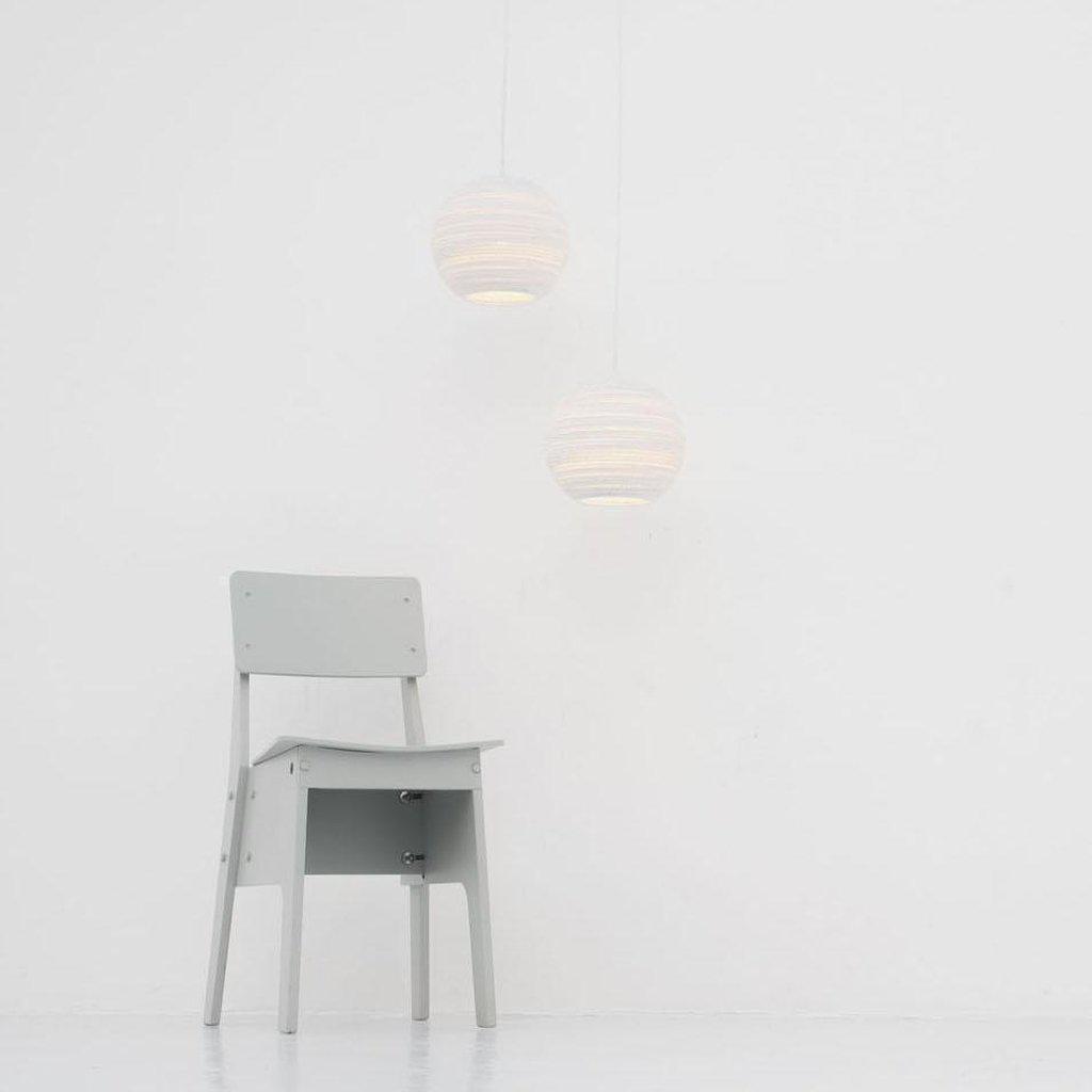 Graypants Scraplights Moon 18 Pendant Lamp - White-Beaumonde