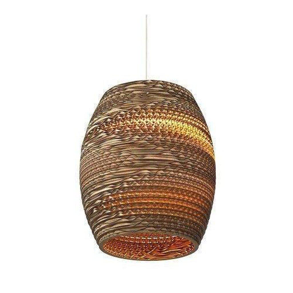 Graypants Scraplights Olive Pendant Lamp - Natural-Beaumonde