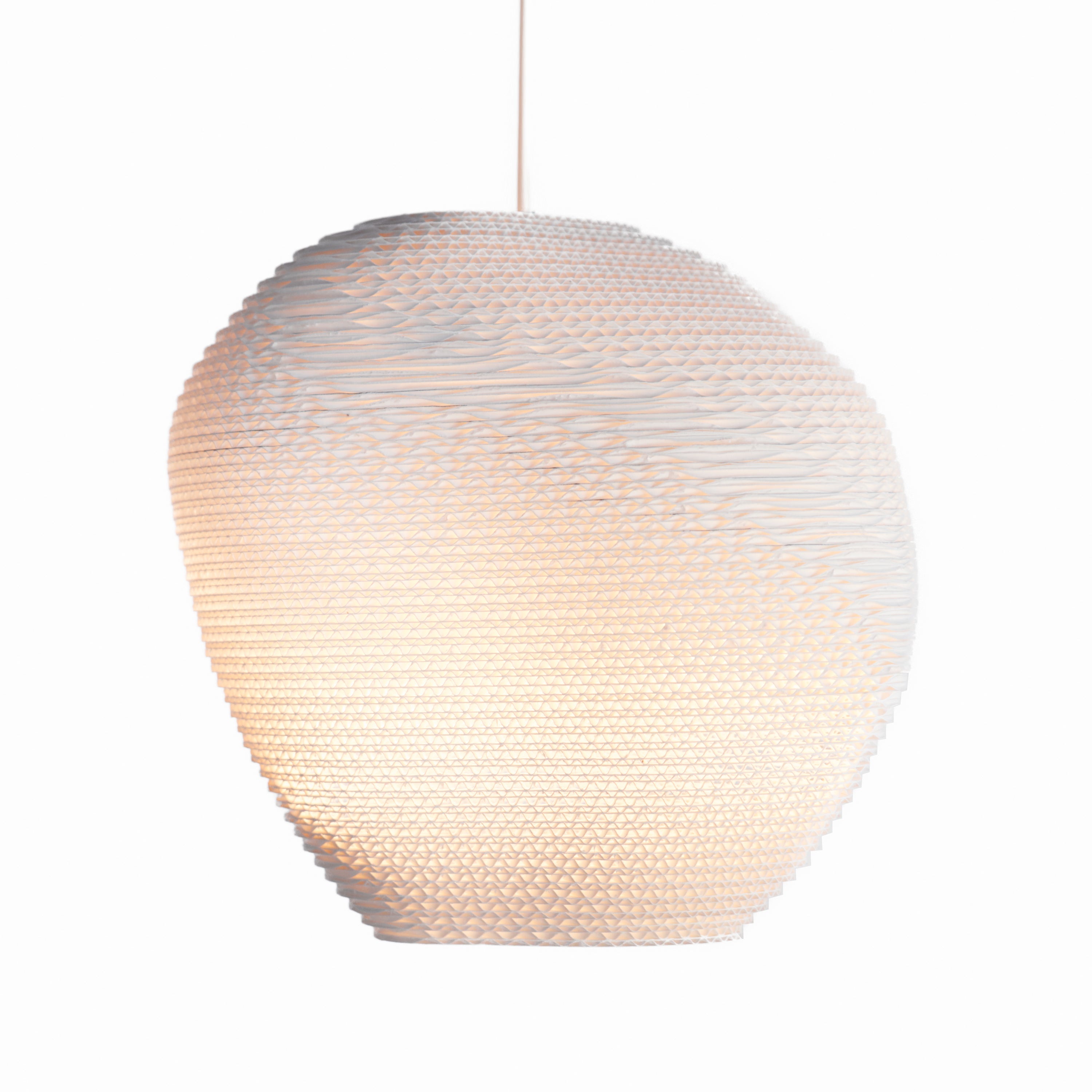 Graypants Scraplights Pebble Allyn Pendant Lamp - White-Beaumonde