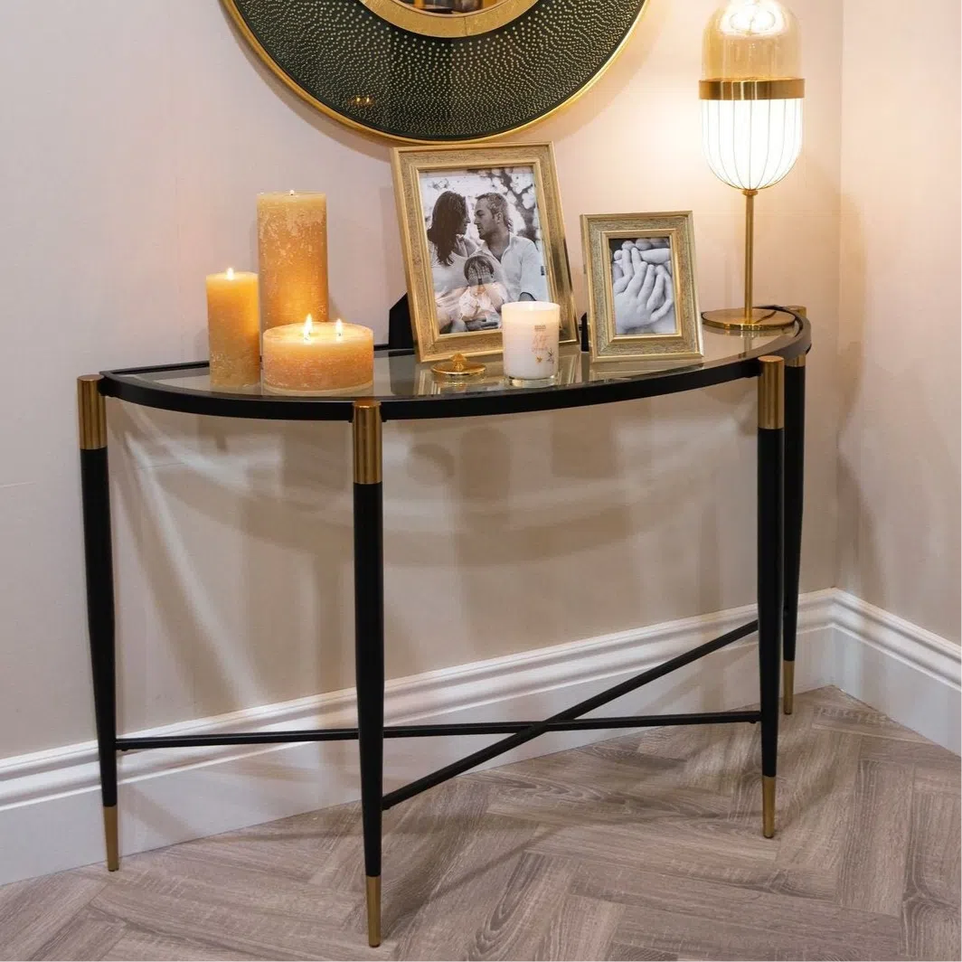 Mindy Brownes Harlinne Console Table-Beaumonde