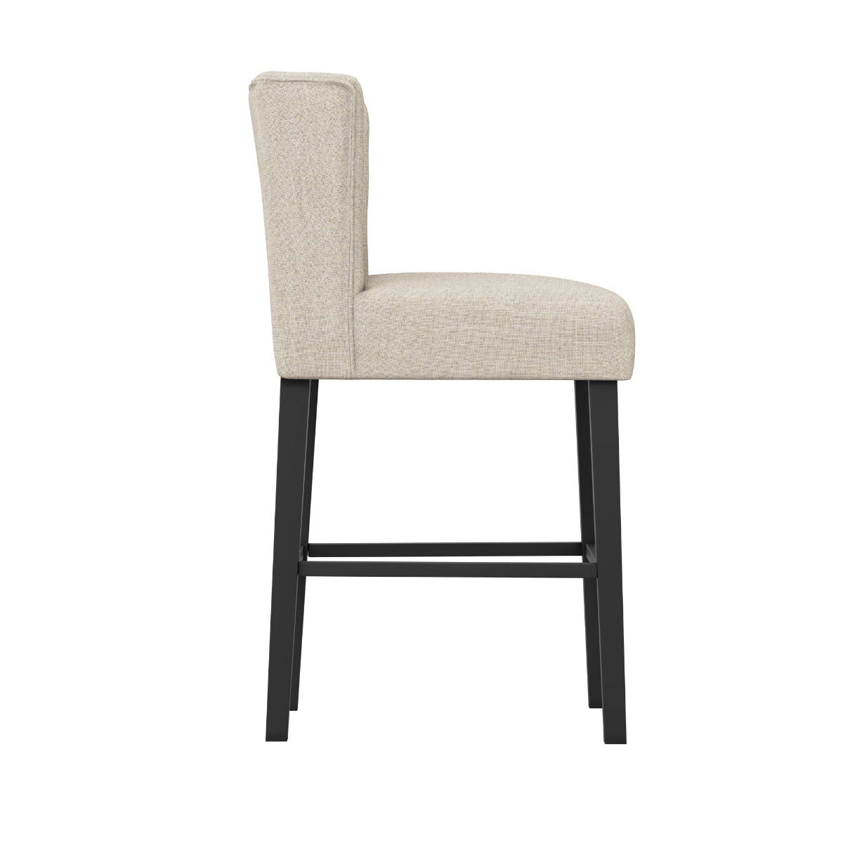HO+ME Addison Winged Counter Stool In Stone 3