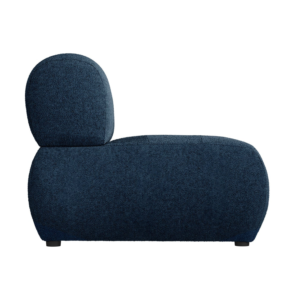 HO+ME Chaplin Occasional Chair In Midnight Blue side