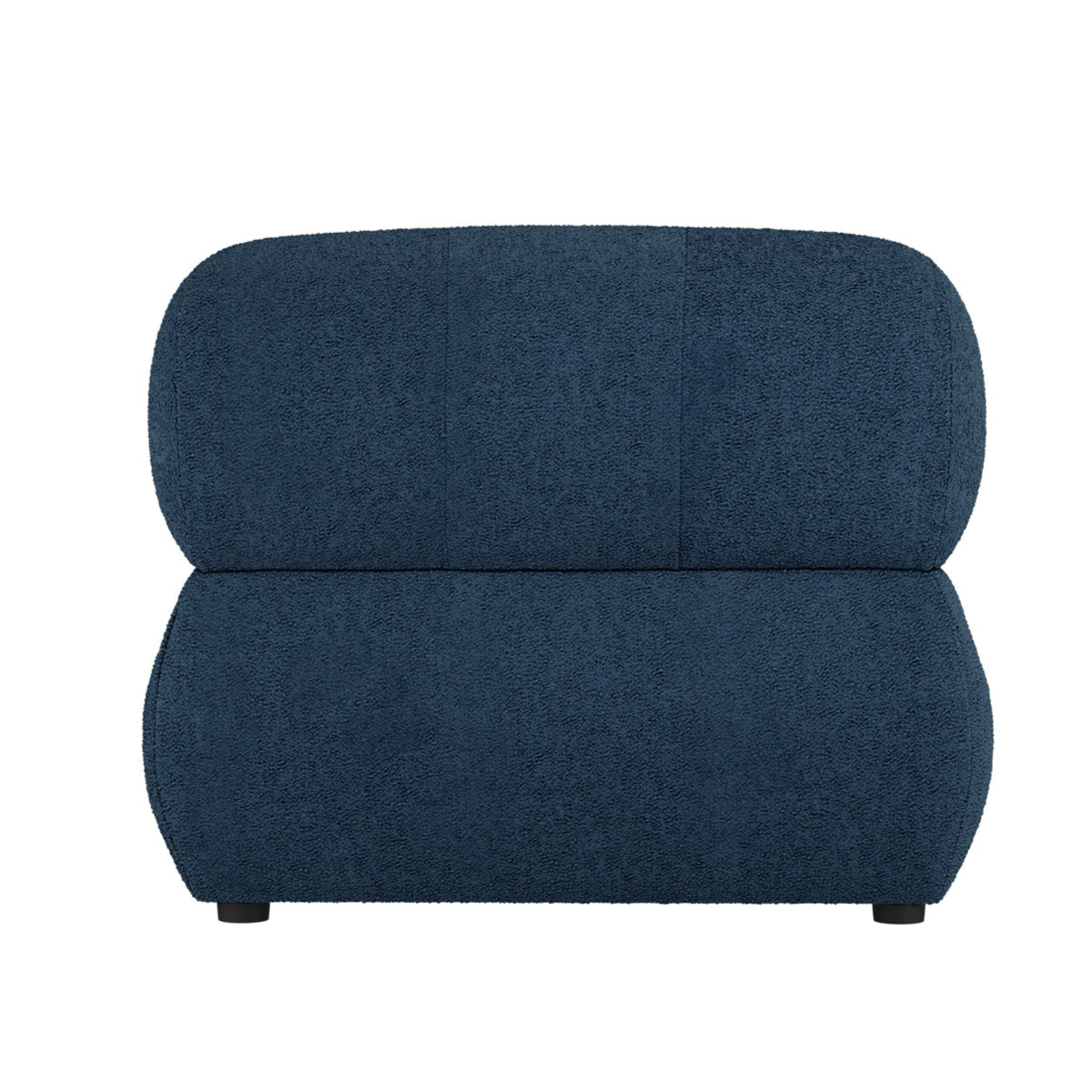 HO+ME Chaplin Occasional Chair In Midnight Blue back