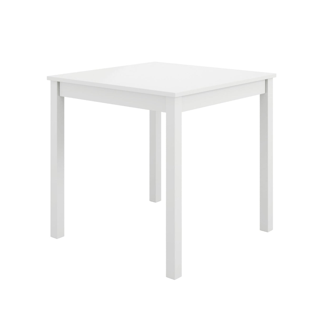 HO+ME Cotswold 2 Seater Dining Table Set In White table angle