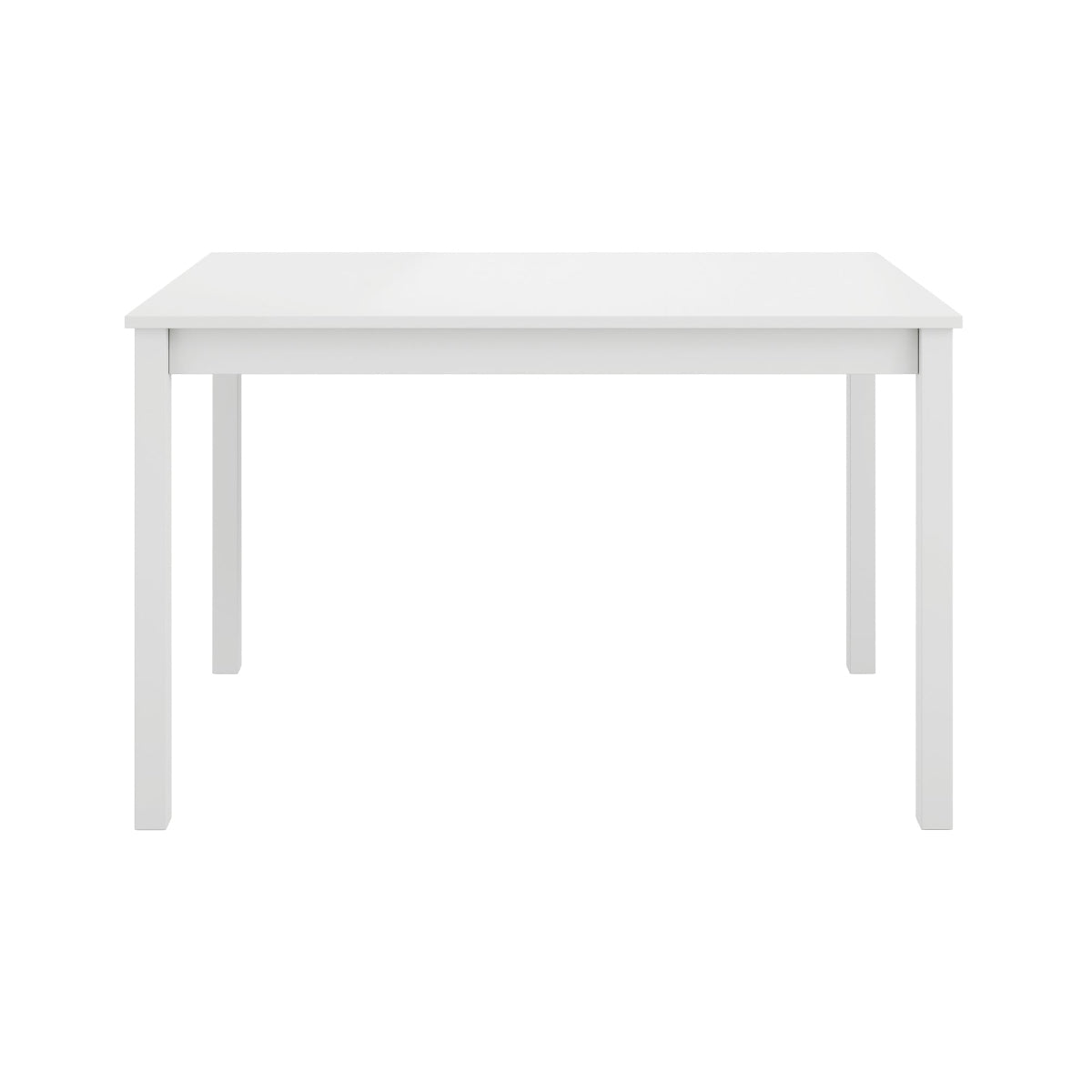 HO+ME Cotswold 4 Seater Dining Table In White table side