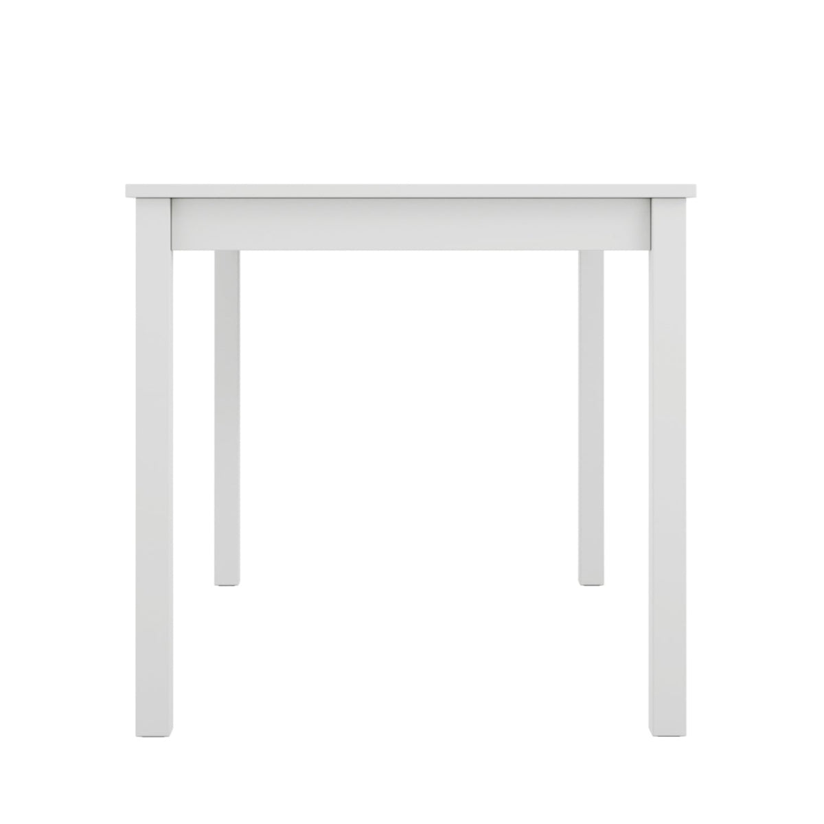HO+ME Cotswold 4 Seater Dining Table In White table side end