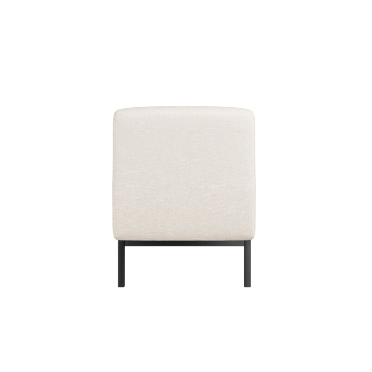 HO+ME Cressida Dining Bench In Ivory side