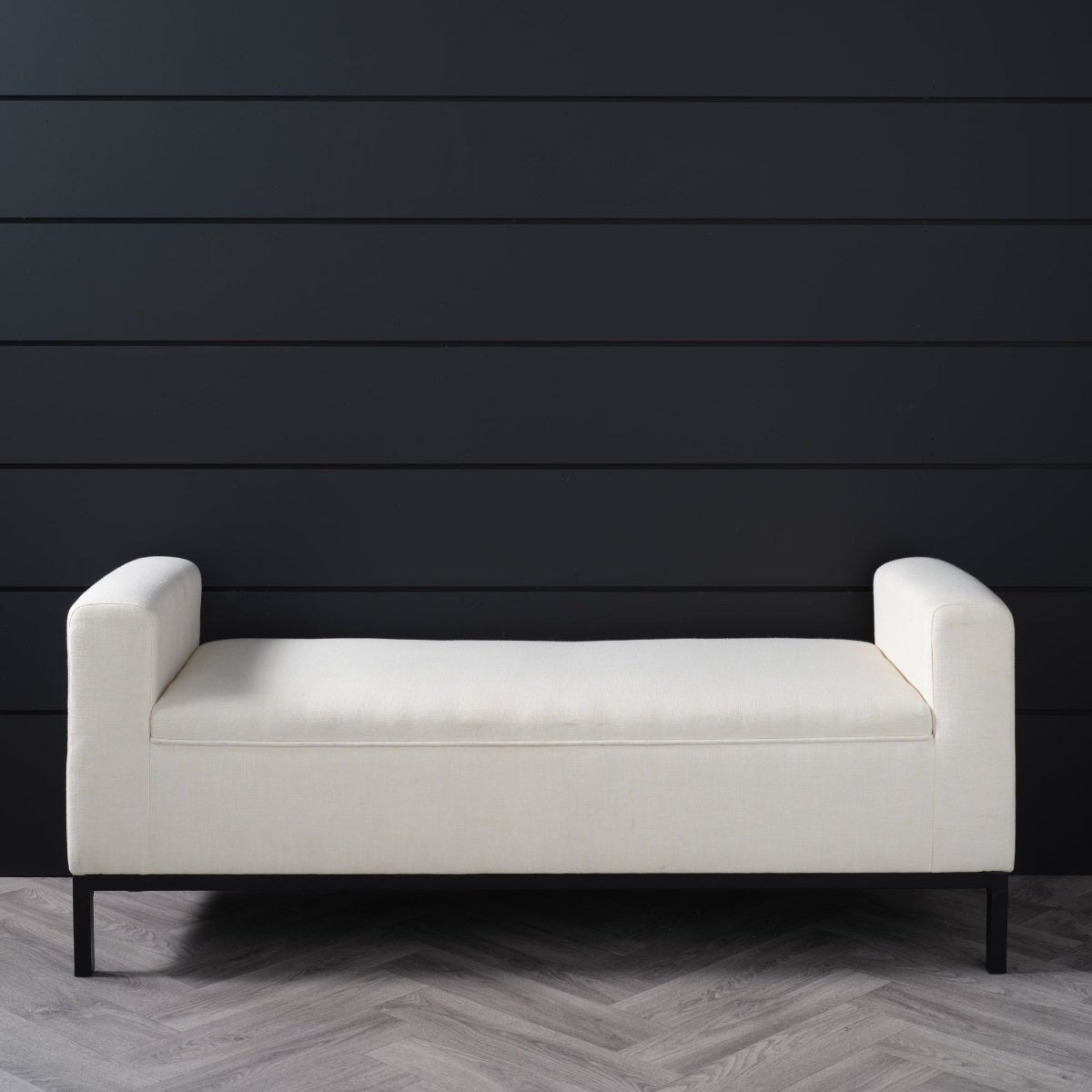 HO+ME Cressida Dining Bench In Ivory lifestyle 2