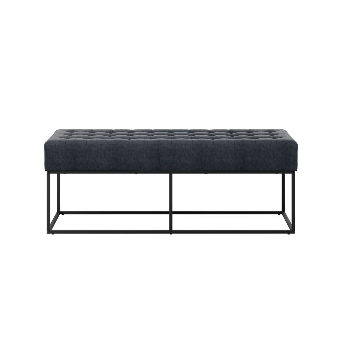 HO+ME Crompton Dining Bench In Grey-Beaumonde