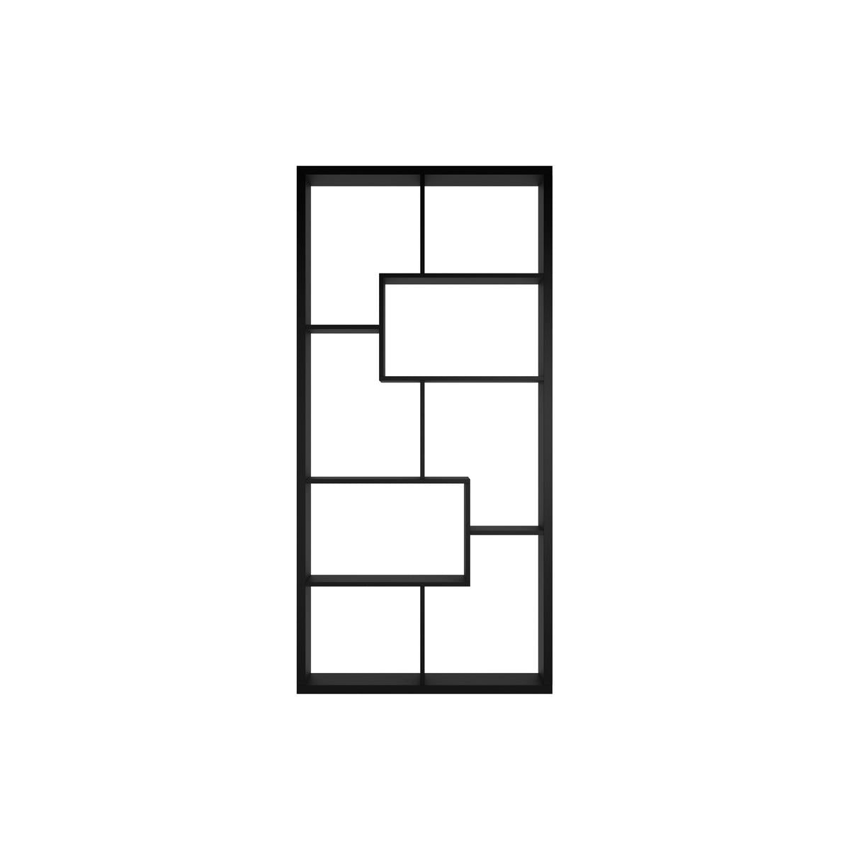 HO+ME Cubis Shelving Unit In Black-Beaumonde