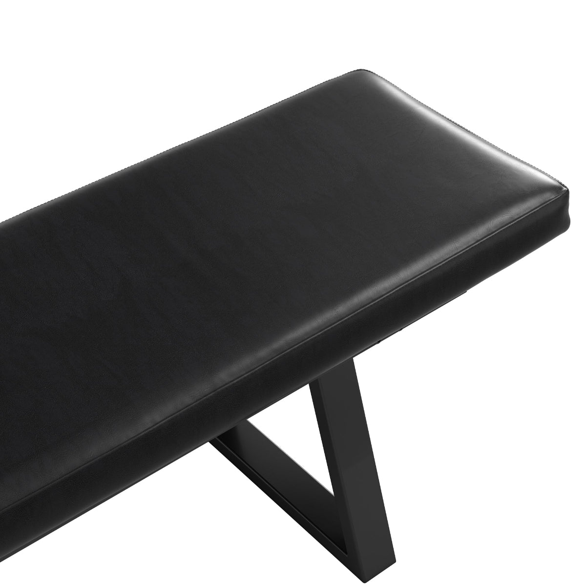 HO+ME Dalston Dining Bench In Black close