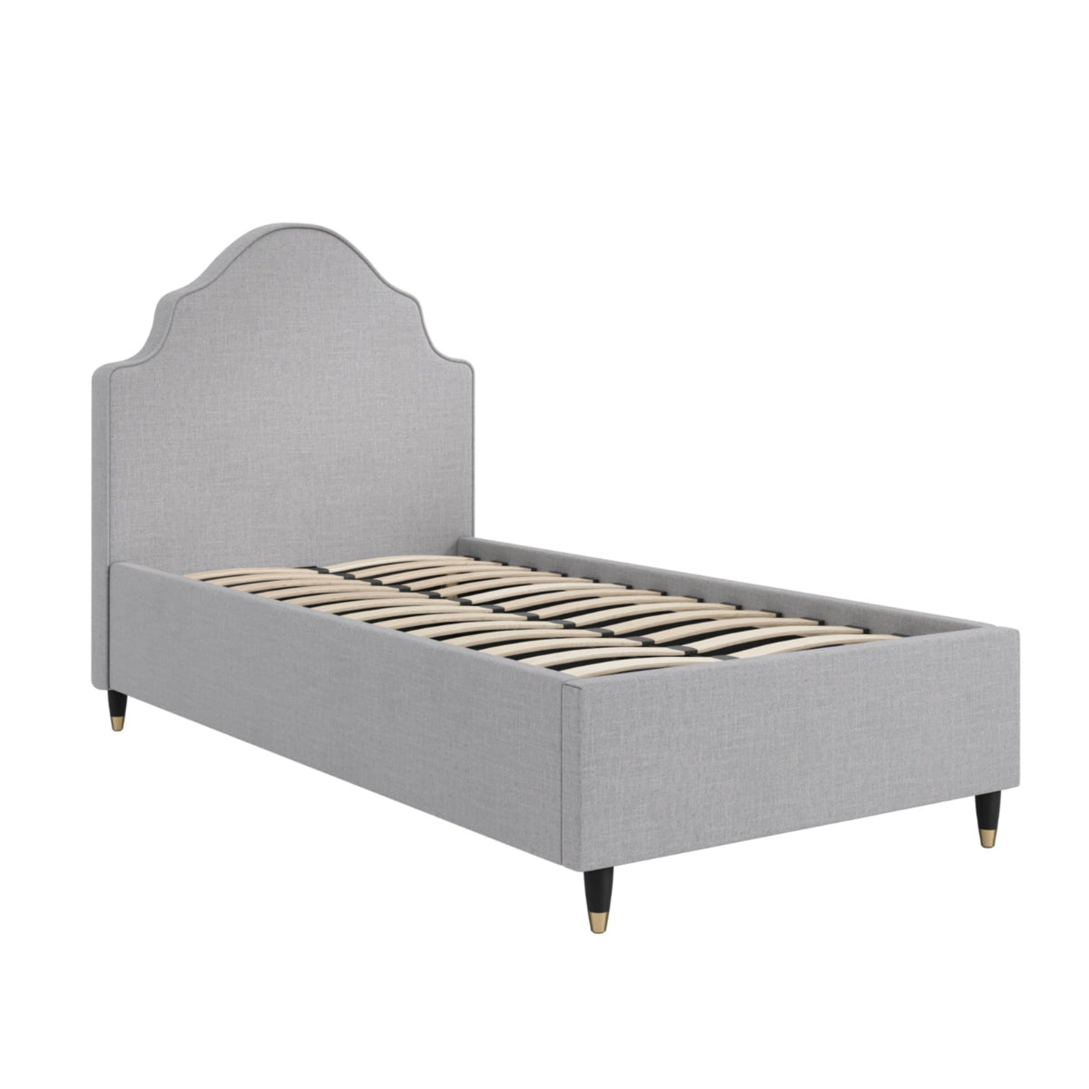 HO+ME Darcy Single Bed In Grey 3