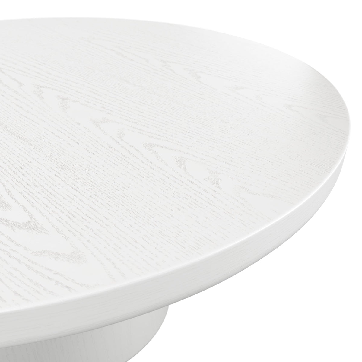 HO+ME Elara Round Coffee Table In White close