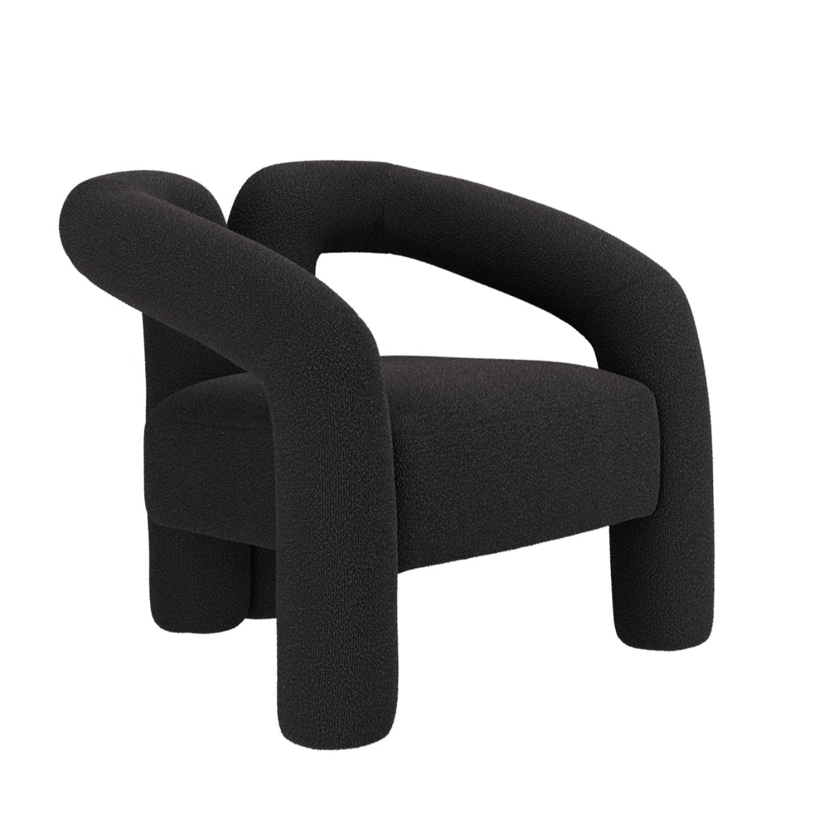 HO+ME Firenze Occasional Chair In Black