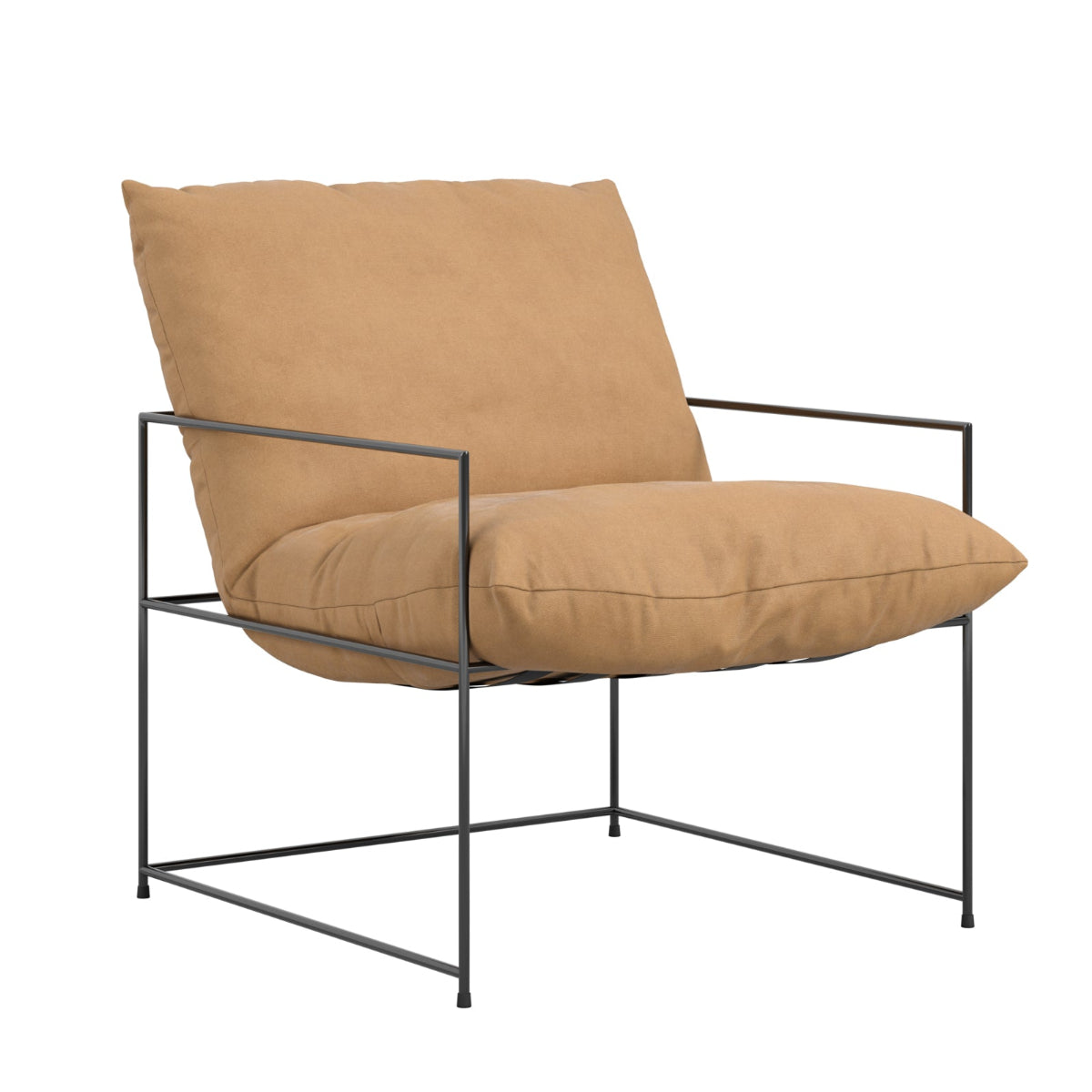 HO+ME Hackney Accent Chair In Tobacco