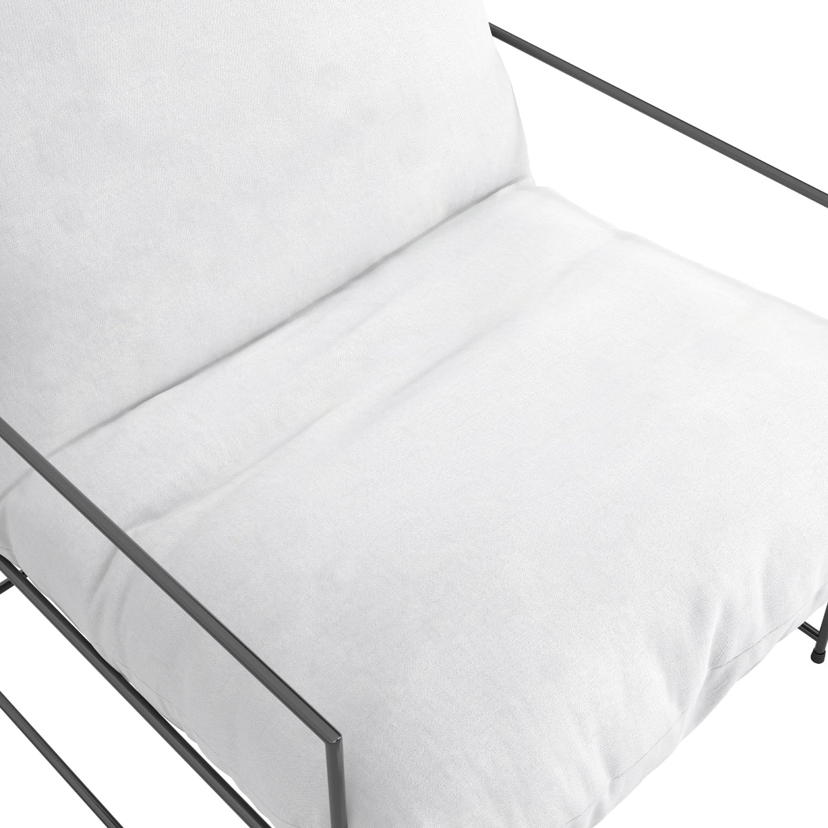 HO+ME Hackney Accent Chair In White close