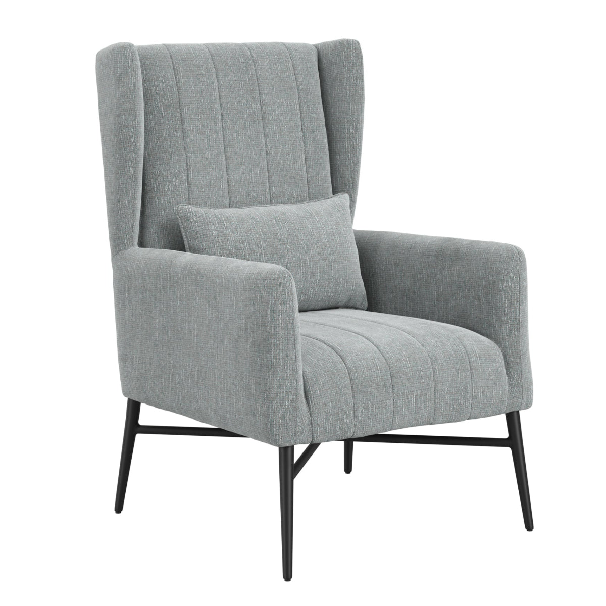 HO+ME Hambleden Armchair In Seafoam Tweed