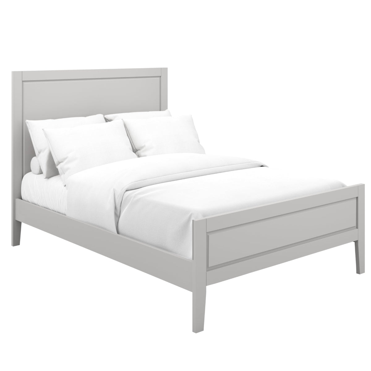 HO+ME Jensen Double Bed In Grey 2