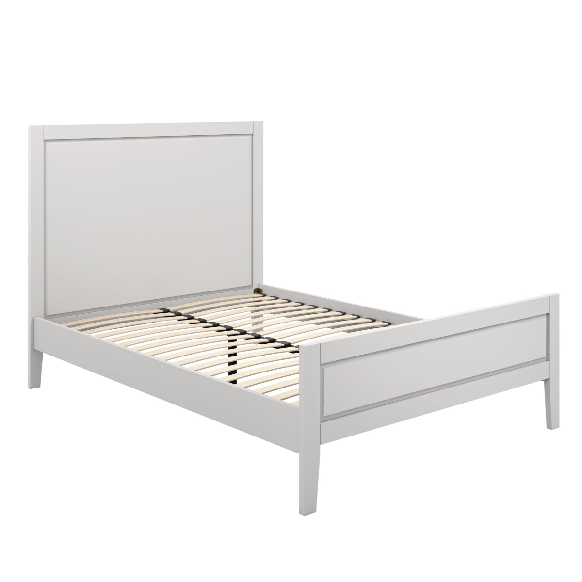 HO+ME Jensen Double Bed In Grey
