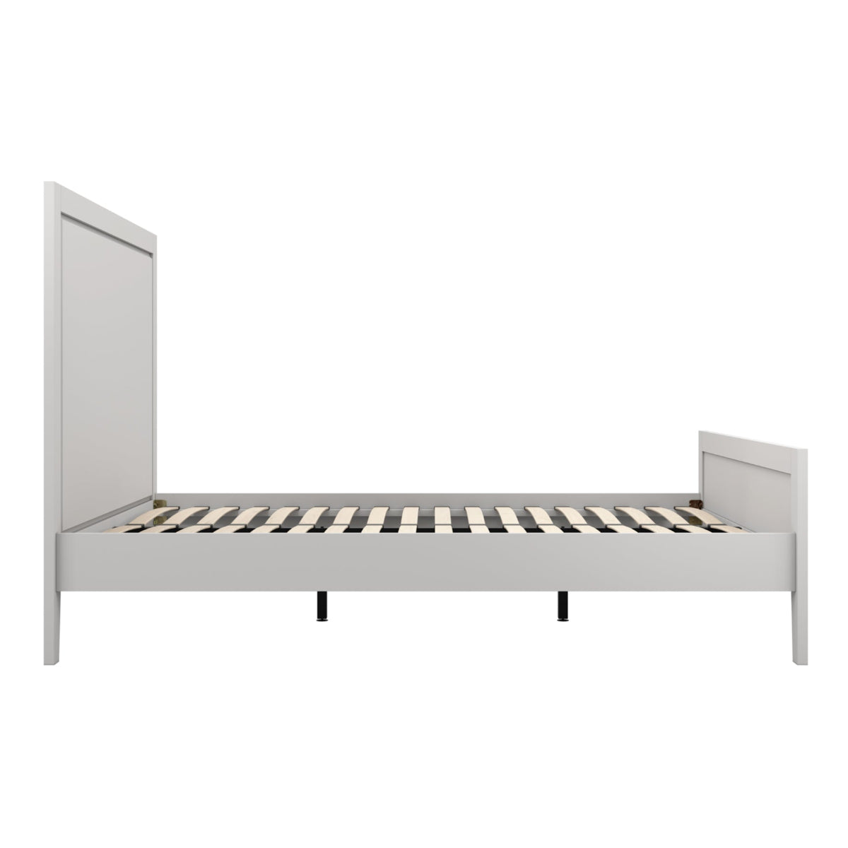HO+ME Jensen Double Bed In Grey 4