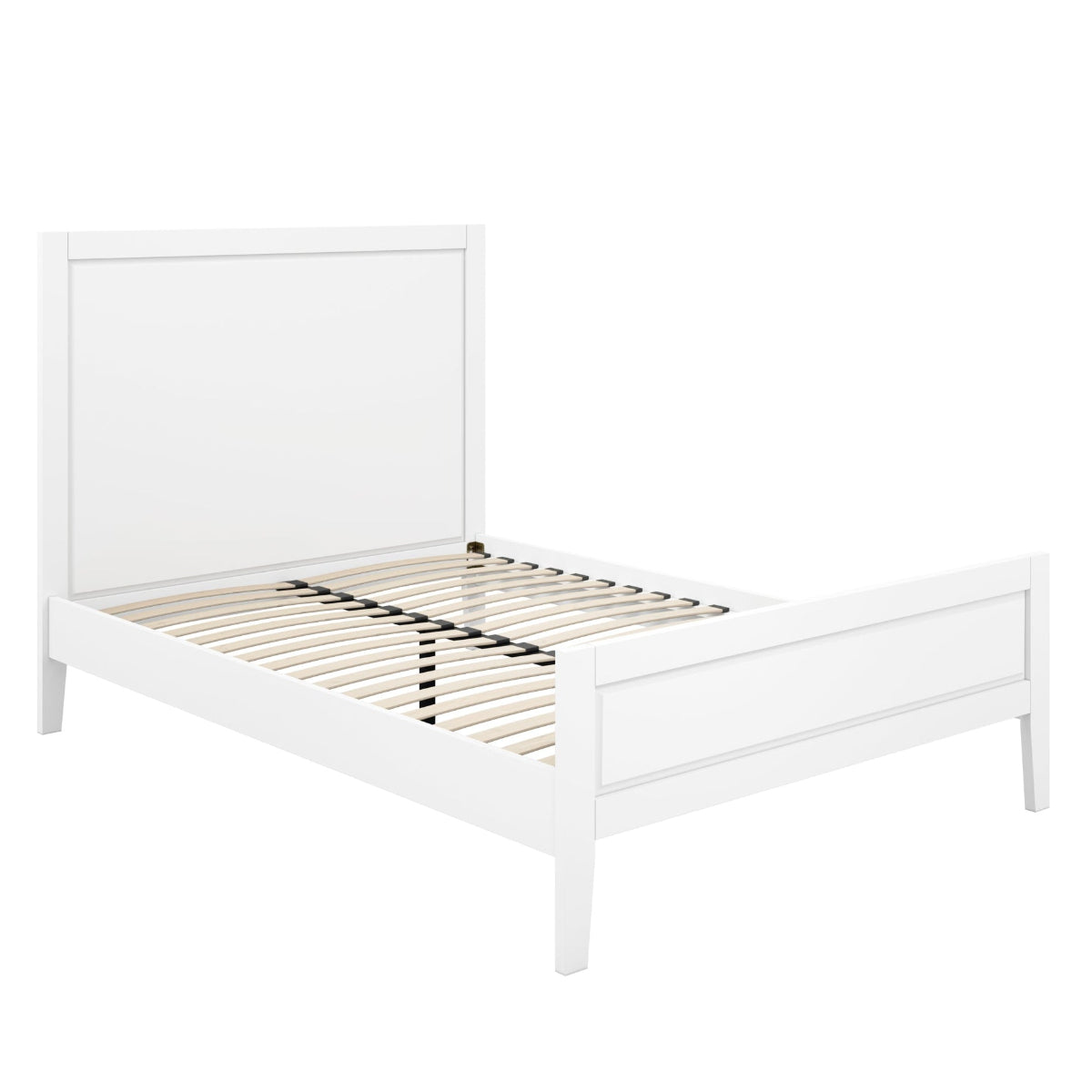 HO+ME Jensen Double Bed In White